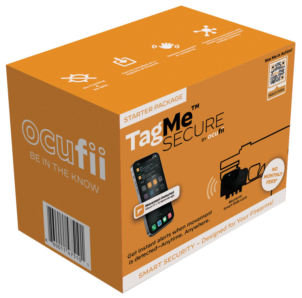 TagMe Secure - Starter Package with Biometric Smart Slide Lock