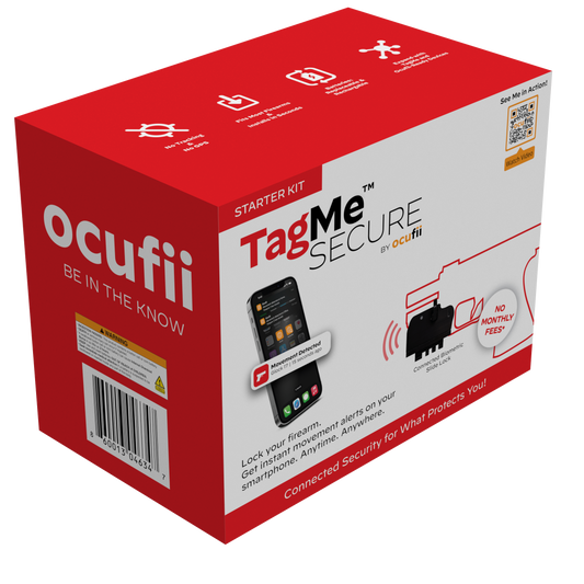 TagMe Secure - Starter Package with Biometric Connected Slide Lock (201)